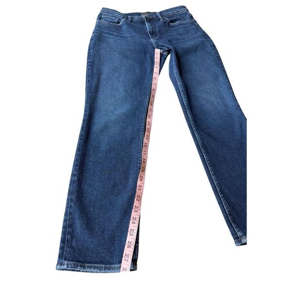 Silver Jeans Not Your Boyfriend Jeans In Dark Indigo - Picture 6 of 8